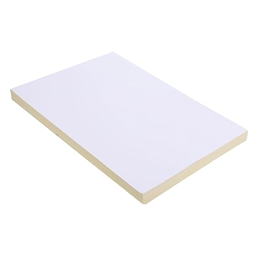 Veemoon 100Blätter Selbstklebendes Druckerpapier Aufkleberpapier für Tintenstrahldrucker für Kunstprojekte Preisetiketten und Mehrzweck Anwendungen Hochwertiges Sicheres von Veemoon