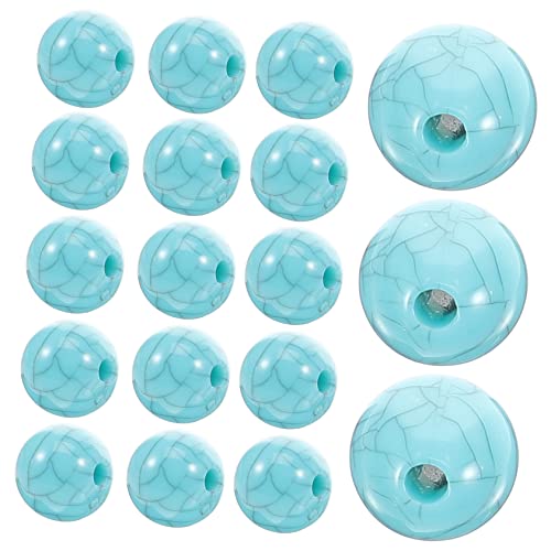 Veemoon 100Stücke Blaue Türkisperlen Natursteinperlen zur Schmuckherstellung Bastelperlen für Armbänder und DIY Dekoration und Bastelarbeiten Veemoon 100Stücke Blaue Türkisperlen Natursteinperlen zur Schmuckherstellung Bastelperlen für Armbänder und DIY Dekoration und Bastelarbeiten von Veemoon