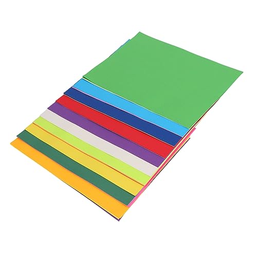Veemoon 100Stücke Buntes Origami Papier Doppelseitiges Bastelpapier für Farbenfrohes DIY Faltpapier für Kreative Handwerksprojekte und Freizeitgestaltung von Veemoon