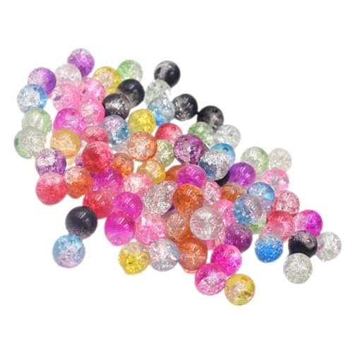 Veemoon 100Stücke Crackle Glasperlen mit Aufbewahrungsbox DIY Bastelperlen mit Löchern für Armband und Halskettenherstellung für Schmuckprojekte Veemoon 100Stücke Crackle Glasperlen mit Aufbewahrungsbox DIY Bastelperlen mit Löchern für Armband und Halskettenherstellung für Schmuckprojekte von Veemoon