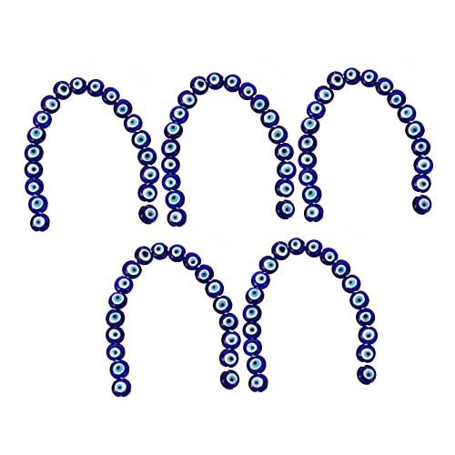 Veemoon 100Stücke DIY Augenperlen Anhänger Blaues Auge Zubehör für Schmuckherstellung Türkisches Auge Langlebige Glasperlen für Kreative Designs und Handgemachte Veemoon 100Stücke DIY Augenperlen Anhänger Blaues Auge Zubehör für Schmuckherstellung Türkisches Auge Langlebige Glasperlen für Kreative Designs und Handgemachte von Veemoon