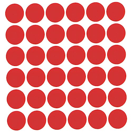 Veemoon 100Stücke Doppelseitige Klebebänder Transparente Hochtemperaturbeständige Selbstklebende Runde Sticker für DIY Projekte Büro Auto Zuhause Hinterlassen von Veemoon