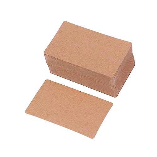 Veemoon 100Stücke Kraftpapier Grußkarten Blanko Karten für DIY Retro Notizblöcke Graffiti Postkarten Schreiben von Nachrichten für und Scrapbooking Veemoon 100Stücke Kraftpapier Grußkarten Blanko Karten für DIY Retro Notizblöcke Graffiti Postkarten Schreiben von Nachrichten für und Scrapbooking von Veemoon