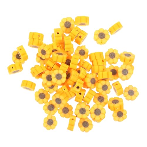 Veemoon 100Stücke Polymer Perlen für DIY Schmuckherstellung Abstandsperlen und Charms zum Basteln von Armbändern und Sicheres Material für Designs Veemoon 100Stücke Polymer Perlen für DIY Schmuckherstellung Abstandsperlen und Charms zum Basteln von Armbändern und Sicheres Material für Designs von Veemoon