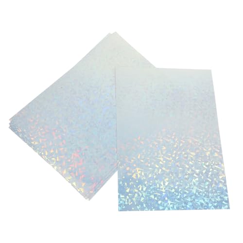Veemoon 10Blätter Holografisches Klebepapier Glänzendes Selbstklebendes Druckerpapier Für Tintenstrahldrucker Wasserfestes DIY Aufkleberpapier Für Kreative Projekte Veemoon 10Blätter Holografisches Klebepapier Glänzendes Selbstklebendes Druckerpapier Für Tintenstrahldrucker Wasserfestes DIY Aufkleberpapier Für Kreative Projekte von Veemoon