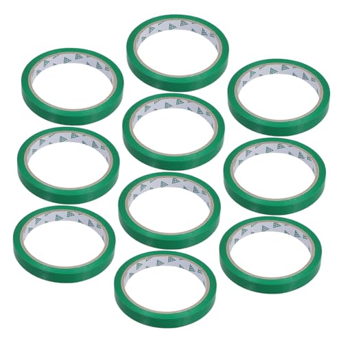 Veemoon 10Stücke Beutelverschlussband Selbstklebendes Beutelbindeband Hochleistungs Verpackungsband Für Frische Lebensmittel Für Gemüse Veemoon 10Stücke Beutelverschlussband Selbstklebendes Beutelbindeband Hochleistungs Verpackungsband Für Frische Lebensmittel Für Gemüse von Veemoon