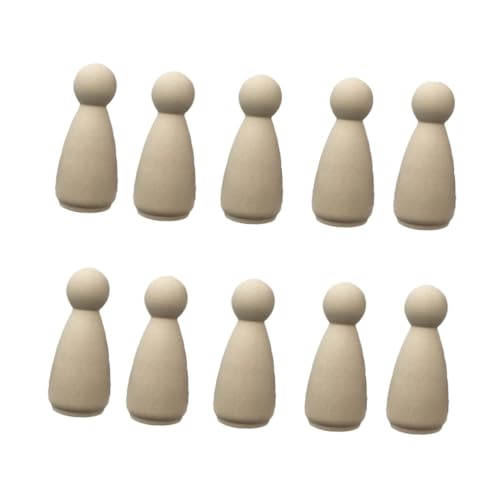 Veemoon 10Stücke DIY Holzfiguren für Bastelprojekte Unbemalte Puppen für Familie und Hochzeiten Natürliche Hölzerne Menschenformen zum Bemalen und Gestalten Veemoon 10Stücke DIY Holzfiguren für Bastelprojekte Unbemalte Puppen für Familie und Hochzeiten Natürliche Hölzerne Menschenformen zum Bemalen und Gestalten von Veemoon