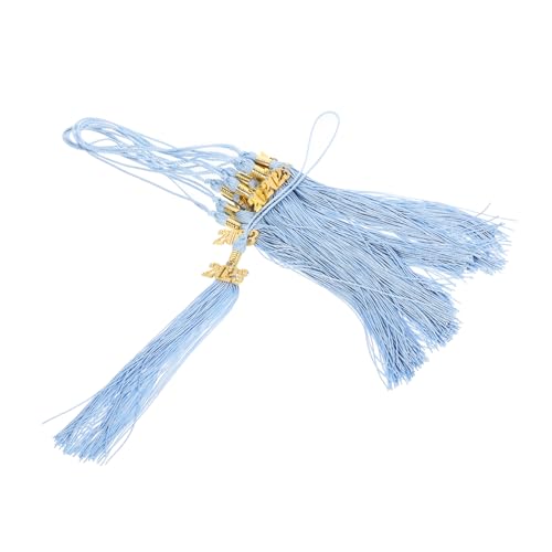 Veemoon 10Stücke Doktorhut Quasten Dekorationen Für Abschlussfeiern Himmelblaue Quasten Ornamente Für Graduierungen Abschlussdekorationen Für Doktoranden Und Absolventen Veemoon 10Stücke Doktorhut Quasten Dekorationen Für Abschlussfeiern Himmelblaue Quasten Ornamente Für Graduierungen Abschlussdekorationen Für Doktoranden Und Absolventen von Veemoon