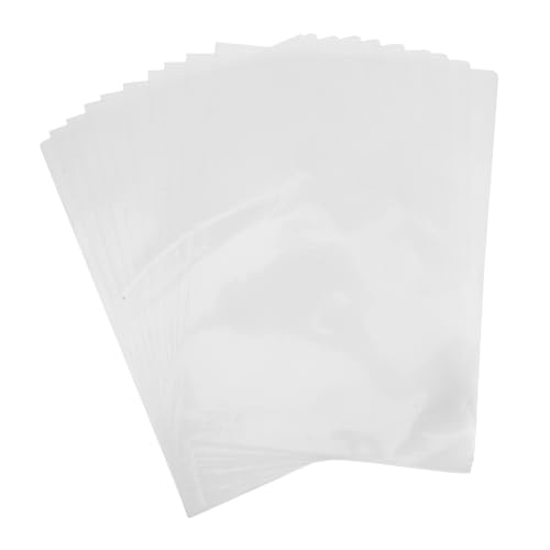Veemoon 10Stücke Förmige Transparente Dateiordner Wiederverwendbare Plastikpapierhüllen Multifunktionale Dokumententaschen für Büro und Zuhause Platzsparend und Praktisch von Veemoon
