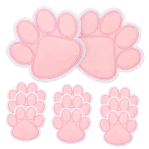 Veemoon 10Stücke Gestickte Hunde Patches zum Aufnähen DIY Applikationen für Kleidung Kissen Pullover Nähaccessoires für Kreative Bastelprojekte von Veemoon