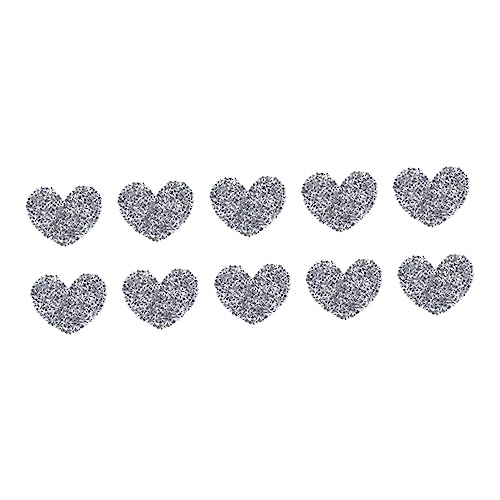 Veemoon 10Stücke Herz Strass Aufnäher für Jeans Aufbügeln und Aufnähen Dekorative Applikationen für Kleidung Taschen und DIY Handwerksprojekte Veemoon 10Stücke Herz Strass Aufnäher für Jeans Aufbügeln und Aufnähen Dekorative Applikationen für Kleidung Taschen und DIY Handwerksprojekte von Veemoon