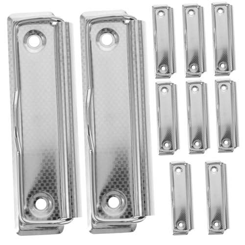 Veemoon 10Stücke Klemmbretter Clips Hochwertige Büroklammern Für Schule Und Büro Zur Fixierung Von Dokumenten Und Notizen Langlebig Und Stabil Vielseitig Einsetzbar Veemoon 10Stücke Klemmbretter Clips Hochwertige Büroklammern Für Schule Und Büro Zur Fixierung Von Dokumenten Und Notizen Langlebig Und Stabil Vielseitig Einsetzbar von Veemoon