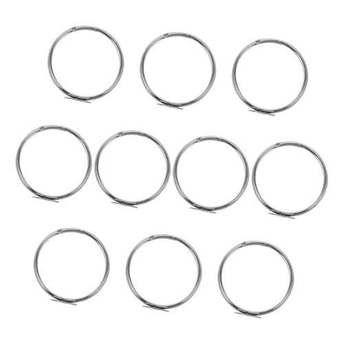Veemoon 10Stücke Ringe Verstellbare Fingerring Basen mit Selbstklebenden Runden Schalen für DIY Schmuckherstellung für Studenten Langlebig und Anpassbar für Endlose von Veemoon