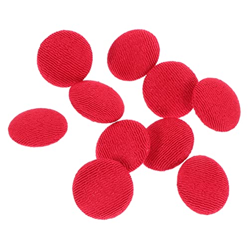 Veemoon 10Stücke Stoffüberzogene Knöpfe Weinrot Runde DIY Knöpfe für Kleidung Mantel und Dekoration für Handarbeiten und Nähprojekte Vielseitig Einsetzbar und Langlebig Veemoon 10Stücke Stoffüberzogene Knöpfe Weinrot Runde DIY Knöpfe für Kleidung Mantel und Dekoration für Handarbeiten und Nähprojekte Vielseitig Einsetzbar und Langlebig von Veemoon