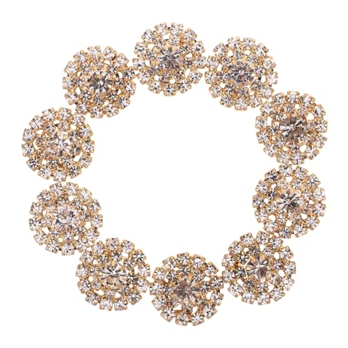 Veemoon 10Stücke Strass Anhänger Legierung Runde DIY Ornamente für Braut Haarschmuck Kleidung und Kreative Projekte Einfache Installation Vielseitig Einsetzbar Glänzende Veemoon 10Stücke Strass Anhänger Legierung Runde DIY Ornamente für Braut Haarschmuck Kleidung und Kreative Projekte Einfache Installation Vielseitig Einsetzbar Glänzende von Veemoon
