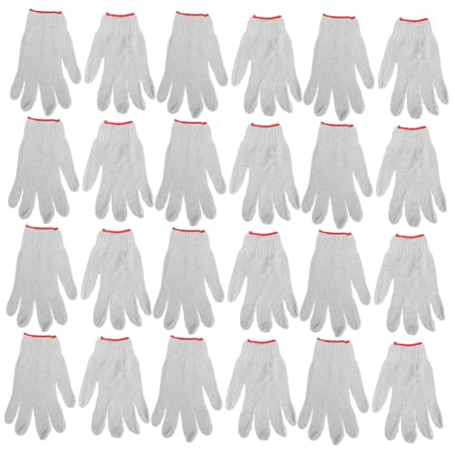 Veemoon 12 Paar Verdickte Baumwollgarn-nylonarbeitshandschuhe Anti-rutsch-verschleiß Resistente Arbeitssicherheit Handschuhe Strickhandschuhe Für Männer Und Frauen Veemoon 12 Paar Verdickte Baumwollgarn-nylonarbeitshandschuhe Anti-rutsch-verschleiß Resistente Arbeitssicherheit Handschuhe Strickhandschuhe Für Männer Und Frauen von Veemoon