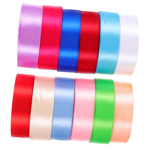 Veemoon 12 Rollen Geschenkband Ribbons für Kreative DIY Projekte Breites Elegantes Design für Verpackungen Blumenarrangements und Kuchen Dekorationen Veemoon 12 Rollen Geschenkband Ribbons für Kreative DIY Projekte Breites Elegantes Design für Verpackungen Blumenarrangements und Kuchen Dekorationen von Veemoon