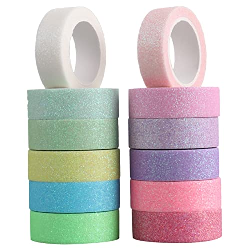 Veemoon 12 Rollen Washi Tape Buntes Dekoratives Krepppapier für DIY Scrapbooking Geschenkverpackung Handliches Klebeband für Tagebücher und Bastelarbeiten Veemoon 12 Rollen Washi Tape Buntes Dekoratives Krepppapier für DIY Scrapbooking Geschenkverpackung Handliches Klebeband für Tagebücher und Bastelarbeiten von Veemoon