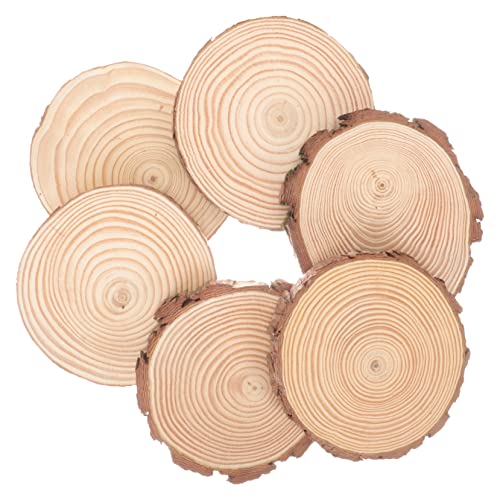 Veemoon 12 Stck. Teiliges Runde Holzscheiben Natürlichem Kiefernholz Unbehandelte Holzscheiben für Diy Handwerk Malerei Untersetzer und Kreative Wohnungsdekoration Veemoon 12 Stck. Teiliges Runde Holzscheiben Natürlichem Kiefernholz Unbehandelte Holzscheiben für Diy Handwerk Malerei Untersetzer und Kreative Wohnungsdekoration von Veemoon
