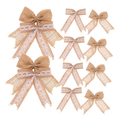 Veemoon 12 Stück Dekorative Weihnachts Bowknot Ornamente Handgefertigte Wreath Bows für Weihnachtsbaumdekorationen und Festlichkeiten für Diy Projekte Veemoon 12 Stück Dekorative Weihnachts Bowknot Ornamente Handgefertigte Wreath Bows für Weihnachtsbaumdekorationen und Festlichkeiten für Diy Projekte von Veemoon
