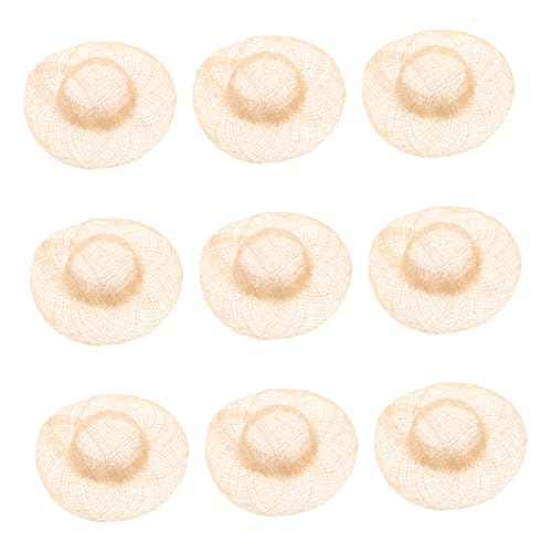 Veemoon 12 Stück Handgewebte Mini Strohhüte Beige Robuste Puppenhüte für DIY Bastelprojekte Vielseitige Dekoration für Puppen Plüschtiere Kostüme Sommer Partyaccessoires Veemoon 12 Stück Handgewebte Mini Strohhüte Beige Robuste Puppenhüte für DIY Bastelprojekte Vielseitige Dekoration für Puppen Plüschtiere Kostüme Sommer Partyaccessoires von Veemoon