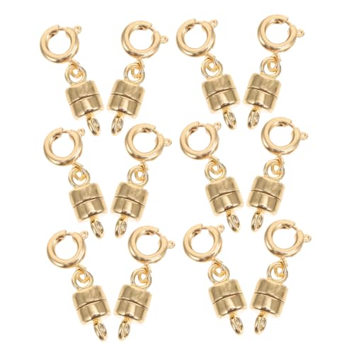 Veemoon 12 Stück Karabiner Verbinder Konverter Magnetverschlüsse DIY Verlängerungen Halsketten Verschlüsse Für Verlängerungszubehör Armbänder Mit Zubehör Kettenkonverter Und Veemoon 12 Stück Karabiner Verbinder Konverter Magnetverschlüsse DIY Verlängerungen Halsketten Verschlüsse Für Verlängerungszubehör Armbänder Mit Zubehör Kettenkonverter Und von Veemoon