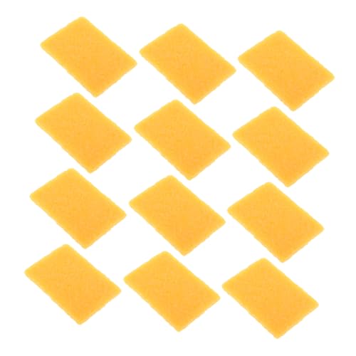 Veemoon 12 Stück Rohfilm Sandpapier Schuh Sonnenschein Wischen Natürlich Wiederverwendbares Wischen Sie Natürlich Ab Reinigungstoff Natürlich Sneaker-wischtücher Yellow Natürliches Gummi von Veemoon