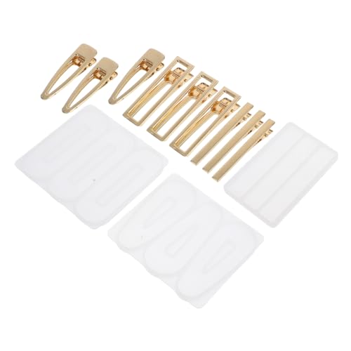 Veemoon 12 Stück Teiliges DIY Silikon Gießform Set für Haarschmuck Flexibel Reißfest Epoxyharz Formen für Haarspangen und Kopfband Zubehör Wiederverwendbar Langlebig für Kreative Veemoon 12 Stück Teiliges DIY Silikon Gießform Set für Haarschmuck Flexibel Reißfest Epoxyharz Formen für Haarspangen und Kopfband Zubehör Wiederverwendbar Langlebig für Kreative von Veemoon