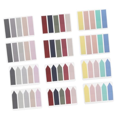 Veemoon 12 Stück Teiliges Haftnotiz- Selbstklebende Memo Pads in Retro- Pastellfarben Praktische Büro Schulnotizen Leichte Langlebige Haftmarker für Zuhause und Unterwegs Veemoon 12 Stück Teiliges Haftnotiz- Selbstklebende Memo Pads in Retro- Pastellfarben Praktische Büro Schulnotizen Leichte Langlebige Haftmarker für Zuhause und Unterwegs von Veemoon