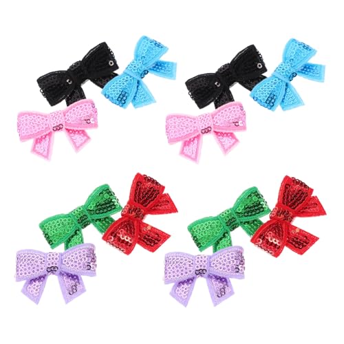 Veemoon 12 Stück Teiliges Mini Schleifen aus Pailletten für DIY Basteln Strapazierfähige Applikationen Vielseitig als Haar und Kleidungsdekoration Geeignet Zufällige Farbe Zufällige Farbe Veemoon 12 Stück Teiliges Mini Schleifen aus Pailletten für DIY Basteln Strapazierfähige Applikationen Vielseitig als Haar und Kleidungsdekoration Geeignet Zufällige Farbe Zufällige Farbe von Veemoon