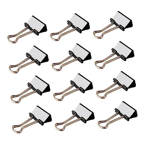 Veemoon 12 Stück Teiliges Praktischer Zeichenbrett Klammern aus Vielseitige Binder Clips für Dokumente Organisieren von Zeichnungen Fotos und von Veemoon