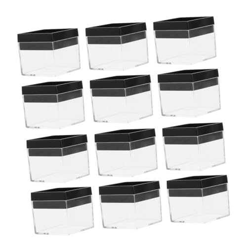 Veemoon 12 Stück Teiliges Transparente Rock Display Cases Leichte und Stoßfeste Kunststoffboxen mit Deckel Große Kapazität für Mineralien Edelsteine und Schmuckaufbewahrung Klare Sicht Veemoon 12 Stück Teiliges Transparente Rock Display Cases Leichte und Stoßfeste Kunststoffboxen mit Deckel Große Kapazität für Mineralien Edelsteine und Schmuckaufbewahrung Klare Sicht von Veemoon