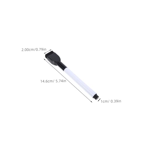 Veemoon 12 Stück Whiteboard Stifte Lehrerbedarf Marker Mini Marker Zum Trockenlöschen Großmengenmarker Mit Radiergummikappen Marker Mit Radiergummikappe Bürobedarf Klassenzimmer von Veemoon