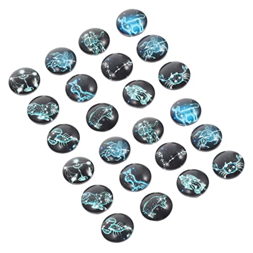 Veemoon 120 Stück Cabochons mit Motiven für DIY Schmuckherstellung Domed Cabochons für Ohrringe und Zubehör von Veemoon