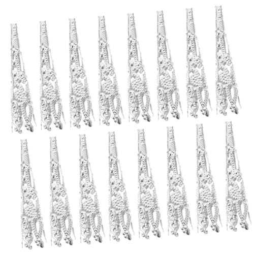 Veemoon 120 Stück Förmige Perlenkappen für DIY Schmuck Silberne Abstandshalter für Armbänder und Bastelarbeiten Langlebige Metallkappen für Designs Veemoon 120 Stück Förmige Perlenkappen für DIY Schmuck Silberne Abstandshalter für Armbänder und Bastelarbeiten Langlebige Metallkappen für Designs von Veemoon