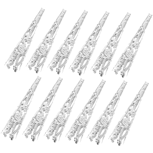 Veemoon 120 Stück Kegelperlenkappen für Schmuckherstellung Metallperlen Endkappen Bastelornament Kappen für Armbänder Ohrringe und DIY Zubehör Veemoon 120 Stück Kegelperlenkappen für Schmuckherstellung Metallperlen Endkappen Bastelornament Kappen für Armbänder Ohrringe und DIY Zubehör von Veemoon