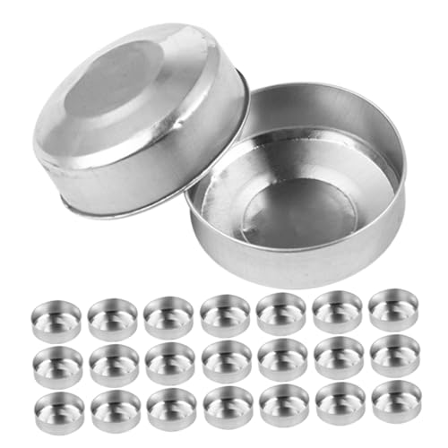 Veemoon 120 Stück Kerzendose Aluminium teelichter Modell zur Kerzenherstellung Kerzenherstellungstools Kerzenhalter Aluminium Kerzenhalter Stand leere Kerzenbecher Silber Veemoon 120 Stück Kerzendose Aluminium teelichter Modell zur Kerzenherstellung Kerzenherstellungstools Kerzenhalter Aluminium Kerzenhalter Stand leere Kerzenbecher Silber von Veemoon