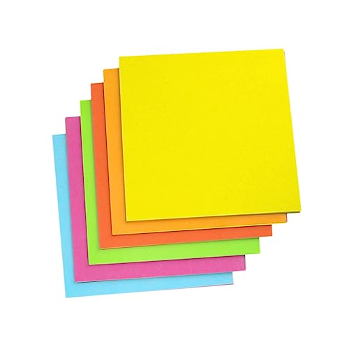 Veemoon 120Blätter Doppelseitiges Origami Papier Quadratische Faltpapiere Verschiedenen Farben für Bastel und Kunstprojekte und Sicher von Veemoon