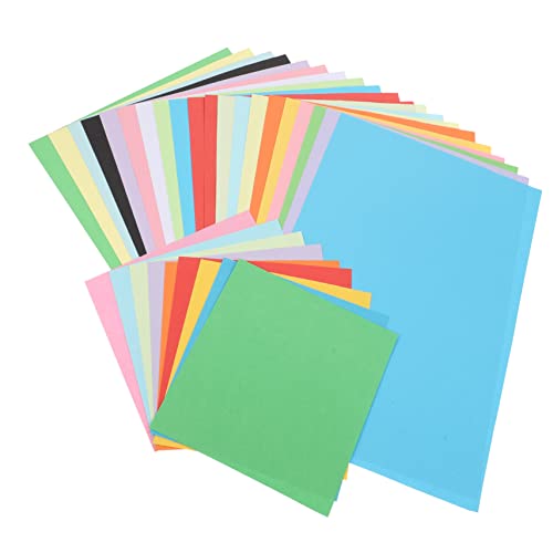 Veemoon 120Blätter Faltpapier für Origami DIY Bastelpapier Doppelseitiges Klapppapier Hart und Weichmaterial für Projekte und Bastelideen von Veemoon