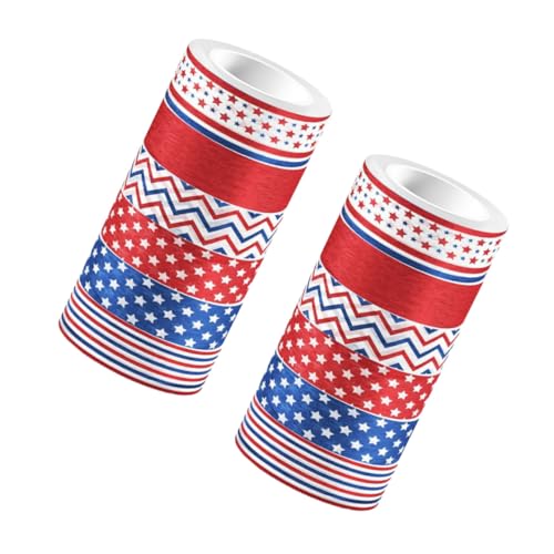 Veemoon 12Rollen Dekoratives Klebeband Transparentes Washi Tape Für DIY Scrapbooking Und Dekoration Feiertagsmotive Zum Nationalfeiertag Und Hochwertige Veemoon 12Rollen Dekoratives Klebeband Transparentes Washi Tape Für DIY Scrapbooking Und Dekoration Feiertagsmotive Zum Nationalfeiertag Und Hochwertige von Veemoon