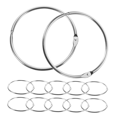 Veemoon 12Stücke Binderringe Wiederverwendbare Ablage Ringe Für Scrapbooking Und Karteikarten Rostfrei Büro Und Bastelutensilien Veemoon 12Stücke Binderringe Wiederverwendbare Ablage Ringe Für Scrapbooking Und Karteikarten Rostfrei Büro Und Bastelutensilien von Veemoon