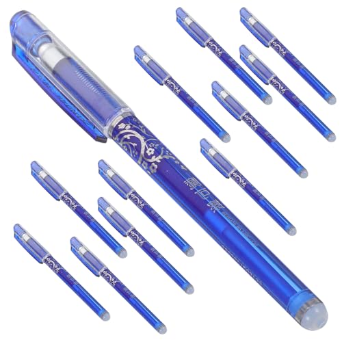 Veemoon 12Stücke Blaue Löschbare Stifte Ergonomische Punktstifte für Schule Büro und Kreative Projekte Einfach zu Bedienen und Fehlerfrei Design für Notizen Veemoon 12Stücke Blaue Löschbare Stifte Ergonomische Punktstifte für Schule Büro und Kreative Projekte Einfach zu Bedienen und Fehlerfrei Design für Notizen von Veemoon