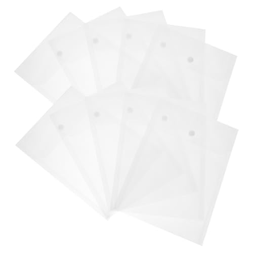 Veemoon 12Stücke Dokumententasche Hochkapazität Aktentaschen mit Knopfdesign Wasserdichtes Material für Büro Schule und Geschäftsreisende Praktischer Datei Organizer Veemoon 12Stücke Dokumententasche Hochkapazität Aktentaschen mit Knopfdesign Wasserdichtes Material für Büro Schule und Geschäftsreisende Praktischer Datei Organizer von Veemoon