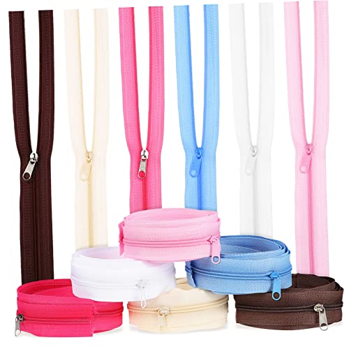 Veemoon 12Stücke Farbige Nylon Reißverschlüsse Teiliges Langlebig und Vielseitig Einsetzbar für Schneiderbedarf und Handwerksprojekte Kleidung Taschen und Mehr Veemoon 12Stücke Farbige Nylon Reißverschlüsse Teiliges Langlebig und Vielseitig Einsetzbar für Schneiderbedarf und Handwerksprojekte Kleidung Taschen und Mehr von Veemoon