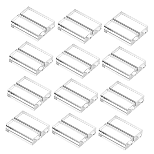 Veemoon 12Stücke Klarer Acrylständer Tischkartenhalter für Hochzeit Menüs Fotos Notizen Minimalistisches Design Stabil und Robust Dekorative Zwecke Veemoon 12Stücke Klarer Acrylständer Tischkartenhalter für Hochzeit Menüs Fotos Notizen Minimalistisches Design Stabil und Robust Dekorative Zwecke von Veemoon