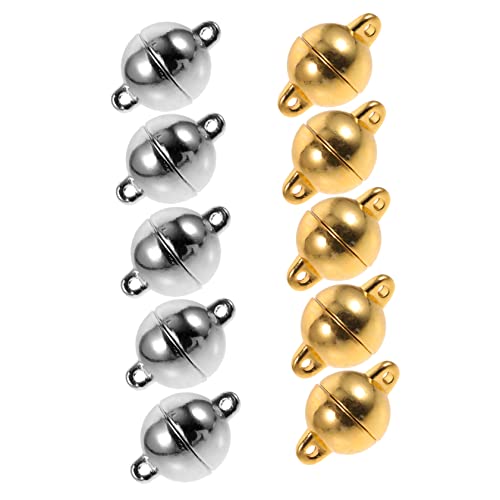 Veemoon 12Stücke Magnetische Schmuckverschlüsse für DIY und Armbänder Hochwertige Magnetverschlüsse für Schmuckherstellung für Geschenkideen und Kreative Projekte Veemoon 12Stücke Magnetische Schmuckverschlüsse für DIY und Armbänder Hochwertige Magnetverschlüsse für Schmuckherstellung für Geschenkideen und Kreative Projekte von Veemoon