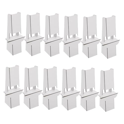 Veemoon 12Stücke Papp Staffelei Verstellbare Präsentationsständer für Poster und Schilder Stabiler und Eleganter Display Stand für Hochzeit und Büro Höhe Veemoon 12Stücke Papp Staffelei Verstellbare Präsentationsständer für Poster und Schilder Stabiler und Eleganter Display Stand für Hochzeit und Büro Höhe von Veemoon