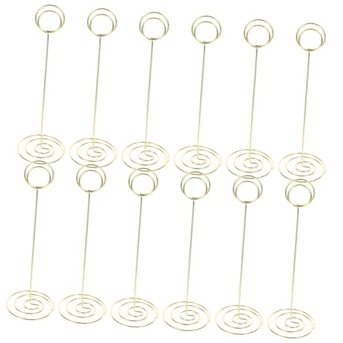 Veemoon 12Stücke Tischnummernhalter aus Kreative Runde Tischkartenhalter für Hochzeiten Partys Veranstaltungen Stabile Foto Kartenaufsteller Veemoon 12Stücke Tischnummernhalter aus Kreative Runde Tischkartenhalter für Hochzeiten Partys Veranstaltungen Stabile Foto Kartenaufsteller von Veemoon