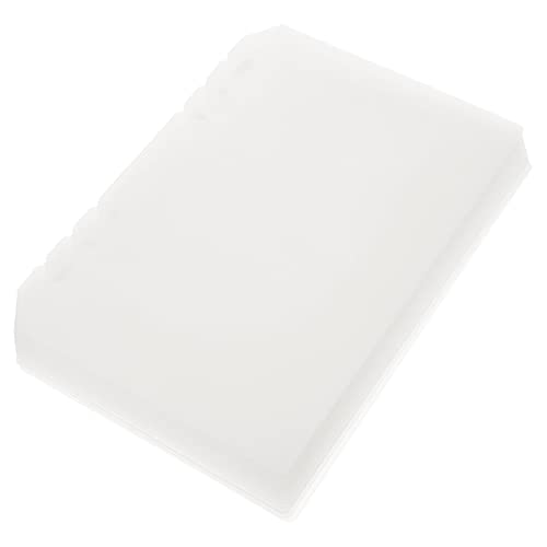 Veemoon 12Stücke Trennblätter Divider für Ringbuch Index Teiler für Notizbuch und Planer Transparentes Design für Einfache Organisation und Schnelles von Veemoon