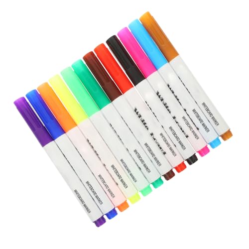 Veemoon 12Stücke Whiteboard Marker Wasserfeste Malstifte für Schule und Büro Löschbar mit Feiner Spitze Kreative Wasserzeichnung Vielseitige Verwendung Verschiedenen Veemoon 12Stücke Whiteboard Marker Wasserfeste Malstifte für Schule und Büro Löschbar mit Feiner Spitze Kreative Wasserzeichnung Vielseitige Verwendung Verschiedenen von Veemoon